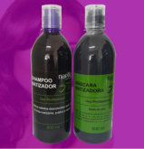 SHAMPOO MATIZADOR E MÁSCARA MATIZADORA DE   500 ML(cada)
